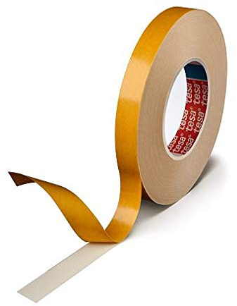 Tesa 4976 Biadesivi Nastro in Schiuma, Schiuma di Pur Supporto, Acrilico Modificato Massa Adesiva, 540µm, 50 m x 25 mm, Nero, Confezioni da 12 Pezzi
