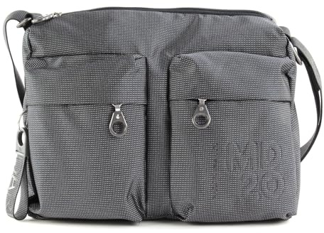 Mandarina Duck Md 20 P10qmtt5, Borsa a Tracolla Donna, Grigio (Steel), 28x22x12 (L x H x W)