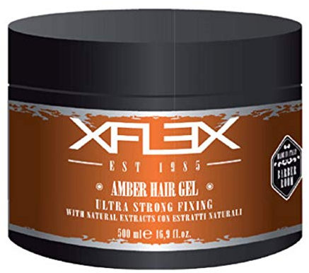 Edelstein - XFlex Amber Hair Gel capelli ultra strong effetto lucido con estratti vegetali 500 ML
