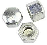 2 Stk DIN 917 Sechskant-Hutmutter M12 - Stahl verzinkt