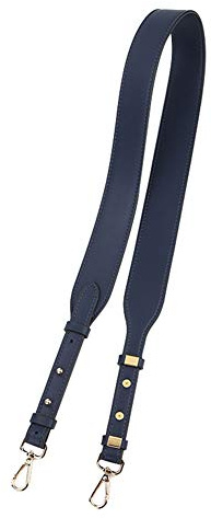 99-107cm Universeller Schultergurt Breiter Taschengurt PU Leder Handtaschen DIY Tragegurt Schulterriemen Trageriemen Umhängegurt Ersatzgürtel für Crossbody Umhängetaschen Geldbörsen Dunkelblau