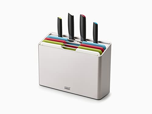 Joseph Joseph Folio™ Plus Ensemble de 8 pièces : couteaux et planches à découper