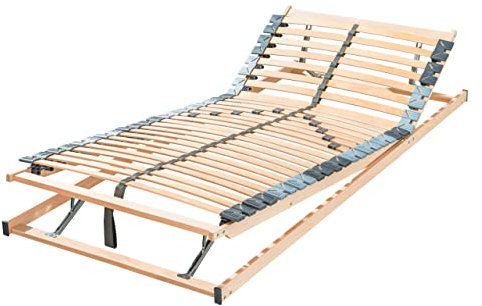 Frankenstolz Lattenrost Federholzrahmen Dreamflex Premium KF manuell verstellbar 90x200 cm