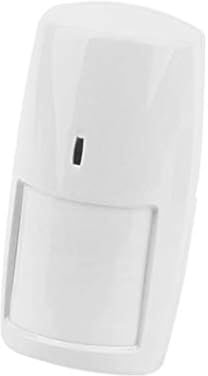 Wolf Shield Détecteur de mouvement infrarouge passif 12 V filaire PIR à fixation murale pour la sécurité à domicile