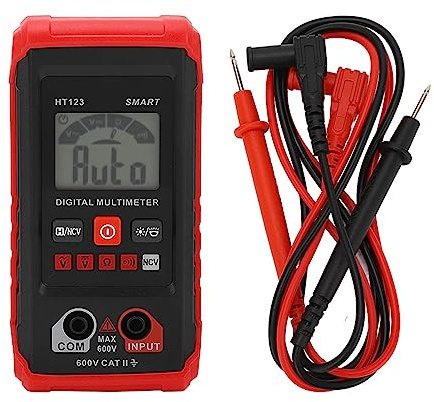 Kit Multimètre Numérique Testeur Automatique de Haute Précision Ohm Amp Volt pour les Bricoleurs à Domicile