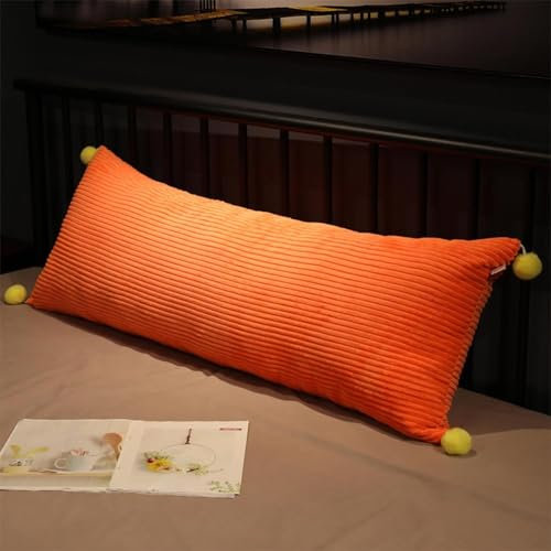 Hoowarm Rückenkissen Lesekissen Für Bett Sofa Langes Rechteck Rücken Kissen Stützkissen Couchkissen Weich und Atmungsaktiv Lesekissen Groß Rückenstützkissen Abnehmbarem Wandkissen(J,45x45cm/17x17in)
