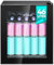 Bomann, Réfrigérateur pour Boissons 46L Noir KSG7291-Noir, Éclairage LED, Contrôle de Température +3°C à +18°C, 2 Étagères Câblées, Porte Double Vitrage, Pieds Réglables