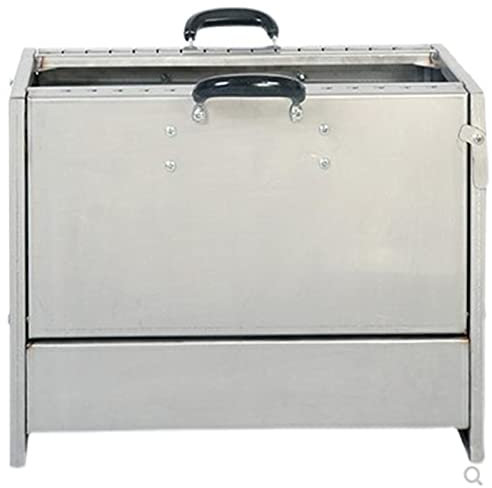 Gril de barbecue domestique sans fumée en acier inoxydable four barbecue artefact intérieur cour extérieur brochettes à charbon de bois braisé poêle suspendu