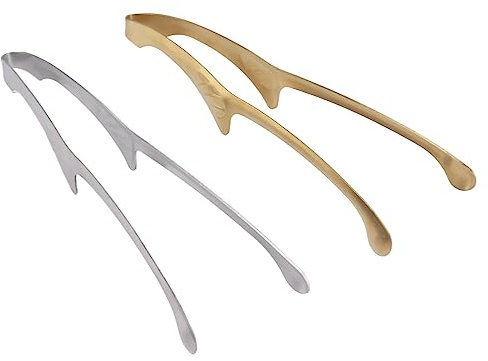 Tonetas de Parrilla de 2 Paquetes, Pinzas de Cocina de Acero Inoxidable con Mango Largo para la Barbacoa de la Parrilla de cocción Buffet