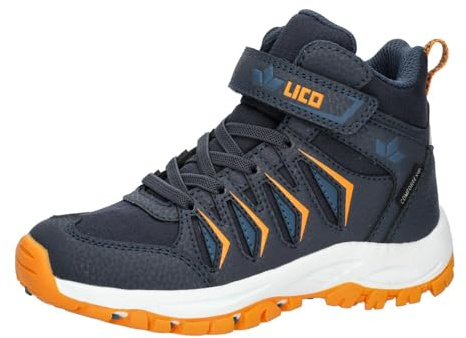 Lico Pojkar unisex barn Sines VS Trekkingsstövlar, marinblå/blå/orange, 29 EU