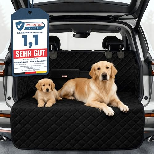 Upgrade4cars Premium Telo Bagagliaio Auto per Cani Universale Impermeabile e Antiscivolo con Protezione Laterale e Paraurti Durevole Accessori Cane