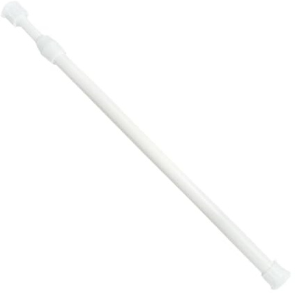 Sosoport Barra Telescópica Extensible para Cortina y Ropa 40-70 Cm Acero Resistente sin Taladro Multiusos Baño Armario Tendedero Ajustable Tensión Fuerte