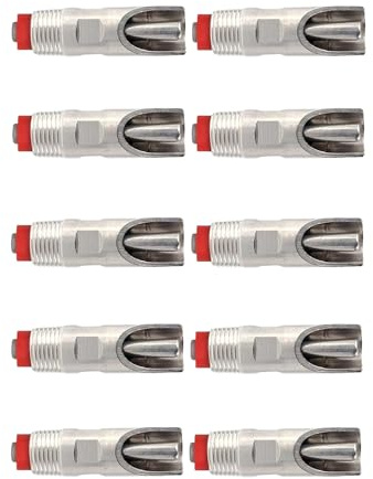 WNXGNHO Solución De Riego Eficiente Bebedero Automático para Aves De Corral De Acero Inoxidable Que Garantiza Fácil Instalación Y Resistencia a Obstrucciones Bebedero con Tetinas De Acero Inoxidable