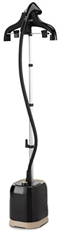 Calor Pro Style - Plancha de vapor vertical (1700 W, 3 niveles de vapor, calentamiento en 45 segundos, autonomía de hasta 50 minutos; planchado antibacteriano, color negro IT3420C0