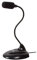 BIGtec Mikro Mikrofon PC Computer Laptop Smartphone Handy Tablet Stand-Mikro Standmikrofon Standfuß Ständer Mic Micro Tisch Büro Office Studio Spiele VoIP 3,5mm Klinke Flexibler Schwanenhals