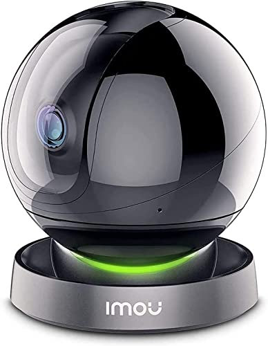 Imou 4MP Telecamera WiFi Interno, Videocamera Sorveglianza con Crociera Automatica, IA Rilevamento Umano con Sirena & Faretto, Tracciamento Intelligente Audio Bidirezionale, 2,4Ghz