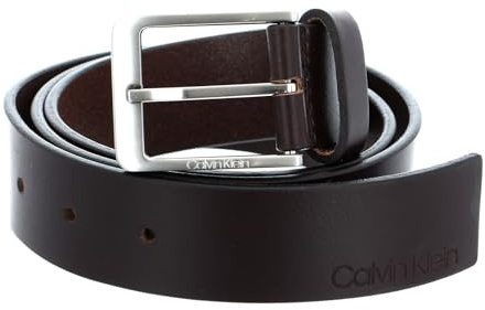 Calvin Klein Herren CK VITAL 35MM Gürtel, Dark Brown, 110