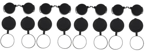 Angoily 12pcs Binoculars Monocular Lens Cap Scratch-resistant Rubber Cover Easy Install for Boys and Girls Binoculars