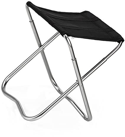 Cabilock 1pezzi Sedia Alluminio Resistente Per Esterno Barbecue Pesca Campeggio