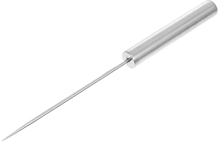 FUNNETOYU Edelstahl EIS-Pick Eismeißel Bartool Für Zuhause Und Bar Rostfrei Ergonomisch Einfach Zu Handhaben Langlebig Zum Zerkleinern Von Eiswürfeln Und Gefrierfächern