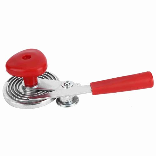 SIXRUN Sigillatore Manuale per Lattine Strumento di Crimpatura Durevole per Sigillare Lattine e Barattoli di Vetro Macchina Aggraffatrice da 9 per Uso in Familiare