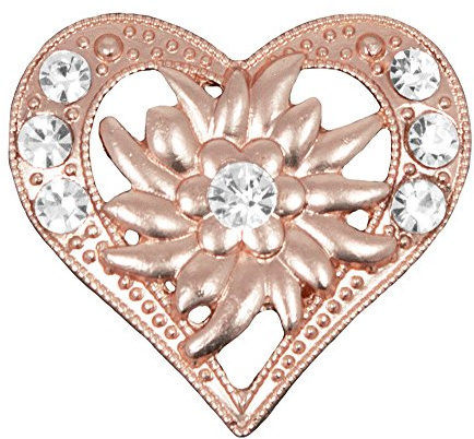 Magnet Brosche Tuchhalter - Roségold - Trachten Accessoire Zubehör Schals Tücher Hüte Taschen Stola