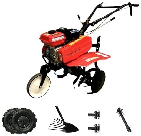 SAKAWA Motoazada Motocultor 7CV 3v con Arrancapatatas