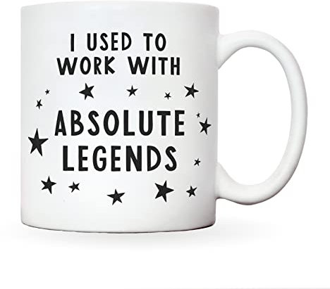Manta Makes I Used to Work With Absolute Legends Mug | Funny Leaving Gift for Colleagues