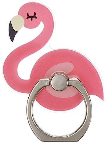 Pink Flamingo Animal Cute Phone Ring Holder Grip Finger 360 Mount Stand Mobile Universal Loop for All Smartphones
