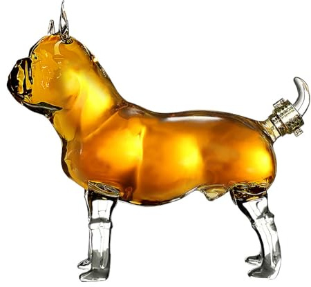 Carafe à Vin Barrimen - Decanteur à Vin en Forme d'Animal, 1000ml - Decanteur à Vin et Whisky,Objet Décoratif Cadeau Homme Original pour Amateur de whisky et Vin