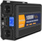 Starkbaer 1000W/2000W Wechselrichter 12v auf 230v Reiner Sinus Spannungswandler Power Inverter KFZ Konverter mit LCD-Bildschirm, Fernbedienung,2 EU AC Steckdosen,1 Type-C und 1 USB Anschlüsse