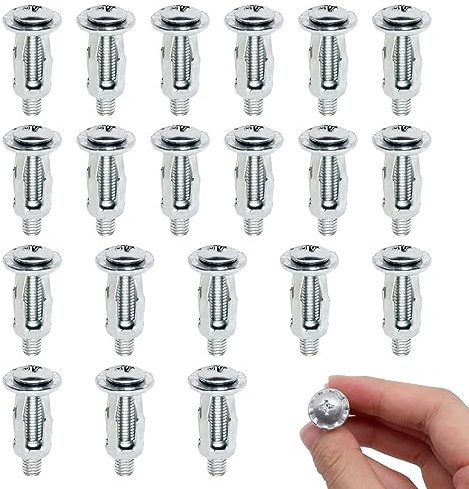 BENLIUDH 20pcs Hollow Wall Anchors for Thin Walls Heavy Duty, M5 x 1