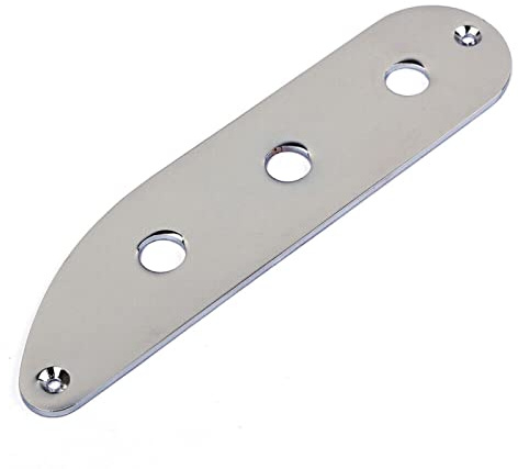 Iron Guitar Control Plate for Fender Telecaster Tele Guitar,With 3 Way Toggle Switch Hole Tool