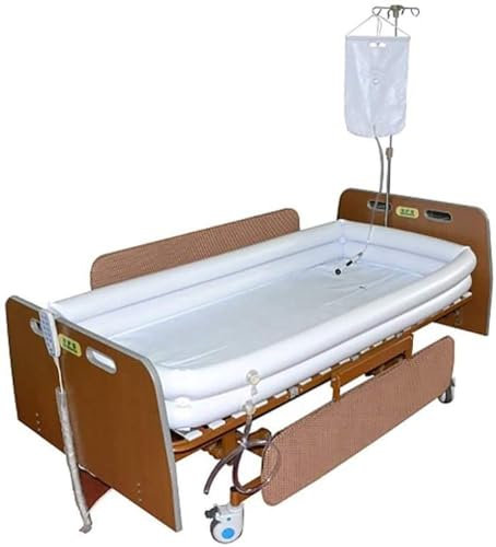 badewanne faltbar Aufblasbares Duschbadewannensystem – Badewannenbecken For Erwachsene Im Bett Mit Wasserbeutel For Behinderte, Bettlägerige, Ältere Patienten, Schwangerschaft, Medizinische Häusliche