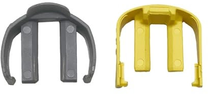 [Replacement] Yellow & Grey for Karcher K2 K3 K7 Pressure Washer Trigger & Hose Replacement C Clip Clamp for Hose to Machine CHENZI(Color:2PCS)