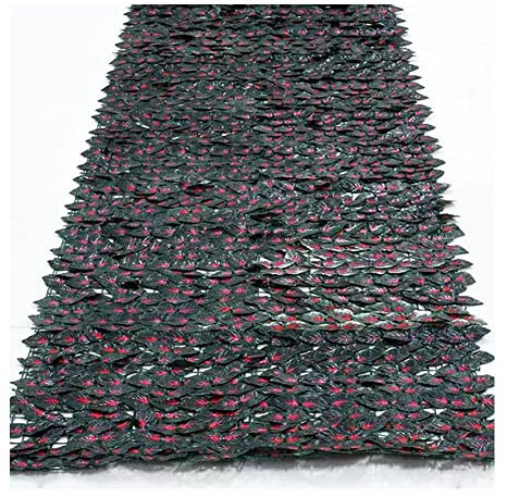 Künstliche Efeu Hecke Sichtschutz Versorgung Landschaftszaun Leitplanke Netzzaun Gefälschte Blume Baum Blatt Eisenhaut Isolationszaun LXTINGDP240608(Size:200x400cm)