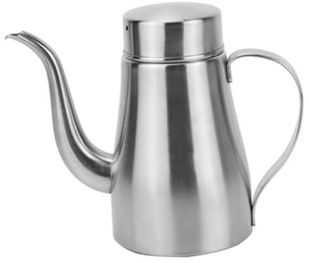 ABOOFAN 18oz Recipiente in Acciaio 304 Per Olio Contenitore Da Bottiglia Erogatrice Conservazione Di Perdite Per Olio D'oliva Grasso Di Pancetta e Salse
