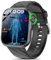 2025 New Smartwatch ECG/HRV/Uric Acid/BMI Bluetooth Calls 1.97 AMOLED Health Watch with 24/7 Heart Rate Blood Pressure SPO2 Body Temperature Sleep Monitor SOS Emergency Call Fitness Watch (Black)