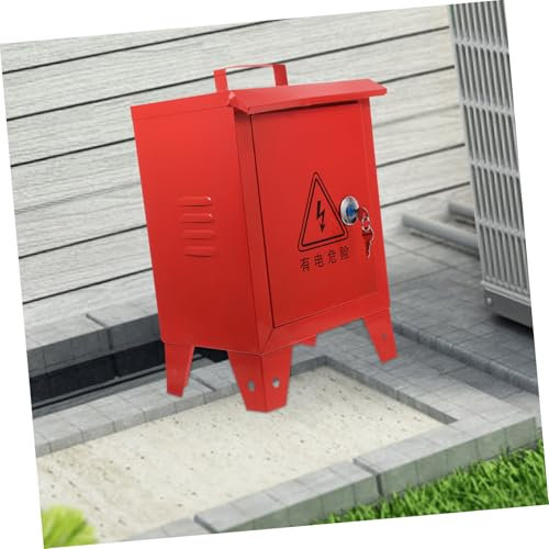 STOBOK Wetterfeste Mobile Verteilerbox Handlich Robust Für Innen Und Außen Baustelle Schutz Elektrische Verteilungsschaltgerät