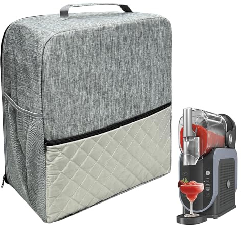 Storage Bag for Ninja SLUSHi Ice Beverage Machine FS301EU | Carry Bag, Cover, with Several Large Pockets, Easy to Carry, Foldable for Practical Storage, Grey