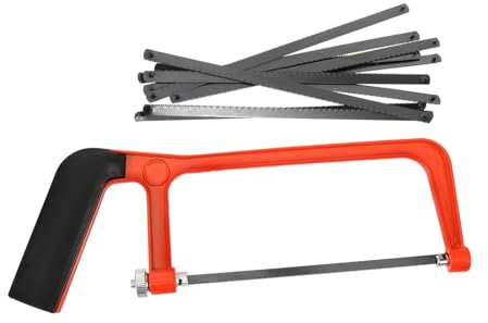 Operitacx 1 Juego Serrucho Manual Multifuncional de Madera Mano para Carpintería y Herramienta de Bricolaje para Diy y Jardinería