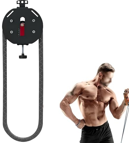 Entrenador de Cuerda Sin Fin - Sistema de Máquina de Cable de Polea con Resistencia Ajustable - Entrenamiento con Cuerda de Tracción para Ejercicios - Equipo de Gimnasio para Colgar