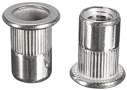 Alamor 50Pcs M6 Filetage Ecrou Rivet Rivnut Insert Serti 304 INOX