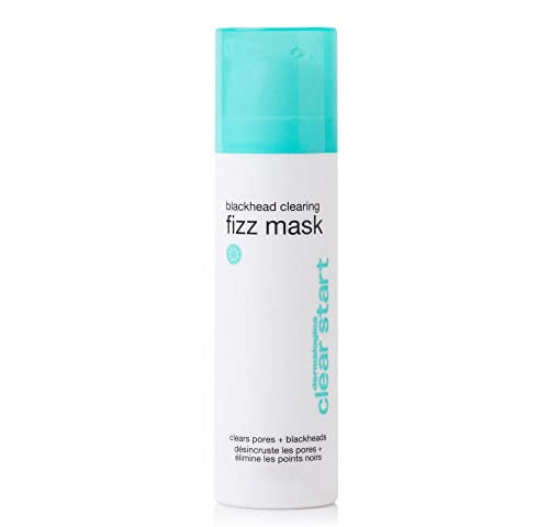 Dermalogica Clear Start Blackhead Clearing Fizz Mask - Clears Pores & Blackheads, Cleans, Refreshes & Purifies the Skin, Absorbs Excess Oil, for All Skin Types, 50ml