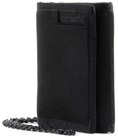 Pacsafe Rfidsafe Z50 RFID-blockierend, dreifach faltbar, Schwarz, Schwarz (Schwarz) - 10600100