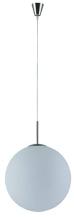 Lindby Pendelleuchte Marike (Modern) in Weiß aus Glas (1 flammig, E27) - Hängelampe Esstischlampe Hängeleuchte Wohnzimmerleuchte