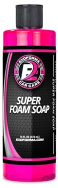 ExoForma Super Foam Soap - High Suds Car Wash, pH Neutral Formulation works great With Foam Cannons, Leaves Behind A Streak Free, No Spot Finish