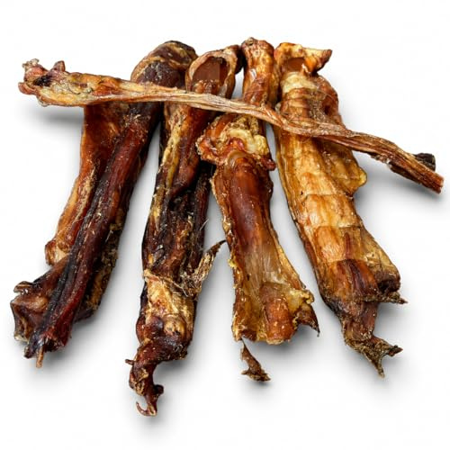 Lucze, Tendini di cavallo per cani, 500 g, ipoallergenici, articolo da masticare per cani da cavallo, tendini intrecciati al 100% naturali, alimenti per animali domestici senza prodotti chimici