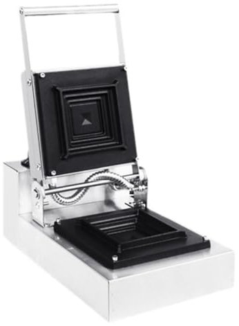 GAYAYAS Commercial Panini Press Sandwich Toaster with Non-Stick Plates, Toaster Sandwich Commercial Machine Electric Grill with Automatic Temperature Control