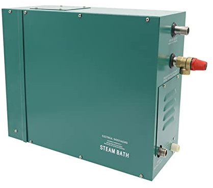 Kit generador de ducha de vapor, Sistema de kit de generador de ducha de vapor 1 2kw Sistema de ducha de generador de vapor autodenominado comercial SPA Sauna Wet Baño de vapor Vapor vapor para uso do